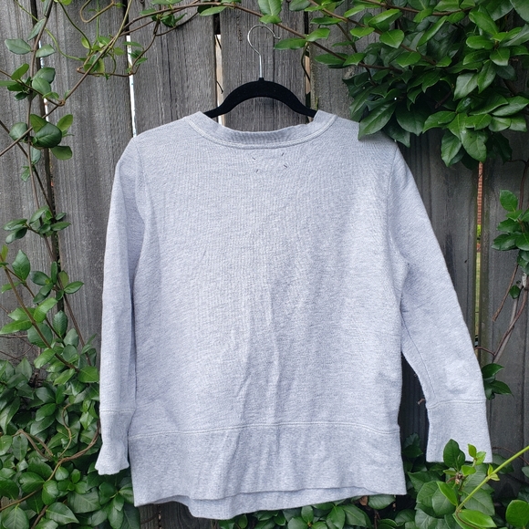 Lou & Grey crewneck sweater w/ textured stripes - Picture 8 of 9